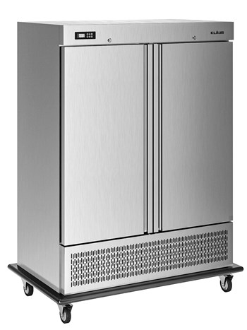 Tủ mát xe đẩy 2 cánh inox Klaus KRT-32