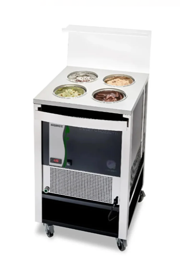Tủ Bảo Quản Kem Gelato 4 Ngăn Nemox Sweet 4 Pozzetti i-Green