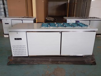 Bàn salad A - ECO 1m8 (18 khay) BL-1800AK  