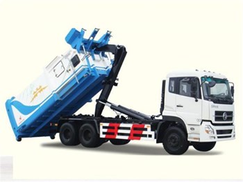 Xe chuyên chở hooklift Dongfeng 3 chân TV-0337  