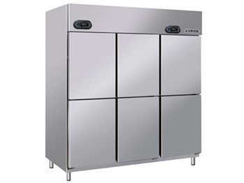 Tủ Đông 6 Cánh Inox Berjaya BS 6DUF/Z 