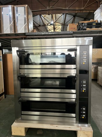 LÒ NƯỚNG LUXURY 3 TẦNG 6 KHAY LXY-3T6  