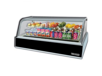 TỦ TRƯNG BÀY KÍNH CONG 0.7M BJY DC211  