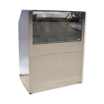 Tủ trưng bày bỏng ngô có chân đế và bánh xe, tủ đựng bỏng ngô bốn ngăn HP-1200SY 