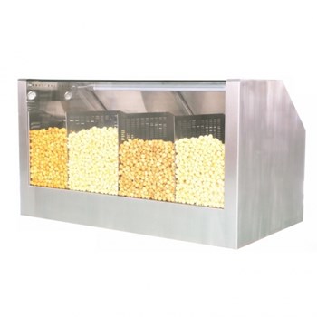Tủ trưng bày quầy, tủ đựng bỏng ngô, bốn ngăn HP-800JS/1200JS/1500  