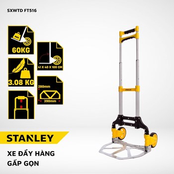 Xe đẩy hàng 2 bánh Stanley FT516 – Tải trọng 60kg 