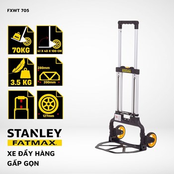 Xe đẩy hàng 2 bánh Stanley Fatmax – USA FXWT-705 – Tải trọng 70kg  