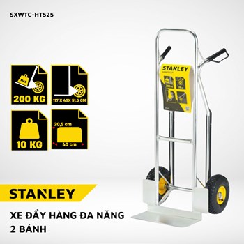 Xe đẩy hàng 2 bánh Stanley HT525 – Tải trọng 200kg 