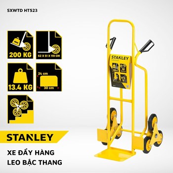 Xe đẩy hàng leo cầu thang Stanley HT523 – Tải trọng 200kg  