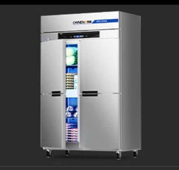 Tủ đông dạng đứng (làm mát tĩnh/làm mát bằng không khí) CHINENG CN-8124-ZLLC 4M B+  