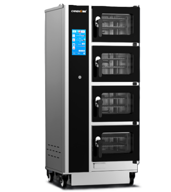 Lò hấp đa năng bốn ngăn kiểu dây chuyền CN-8162-ZKX-C03-4