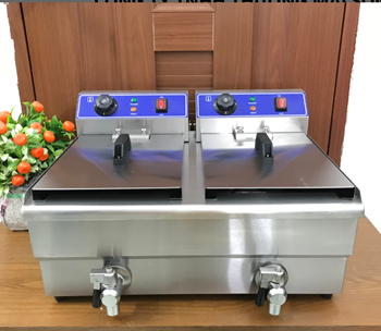 Chiên nhúng điện đôi EF-102V