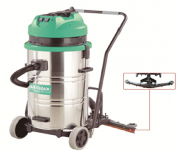 Máy hút bụi khô và ướt + đẩy nước (inox) AC60-3W