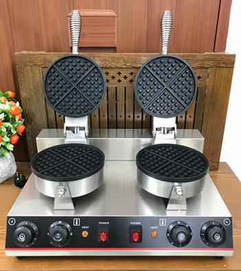 Máy nướng bánh Waffle tròn đôi WF-2