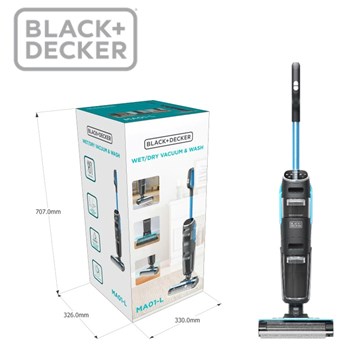 Máy hút bụi lau sàn thông minh không dây 5 chức năng Black+Decker BXUVXA03