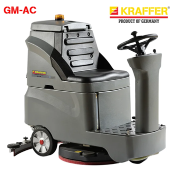 Máy chà sàn liên hợp xưởng dạng ngồi lái Kraffer GM-AC