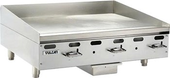 Bếp nướng phẳng bằng thép chịu lực VMG36  