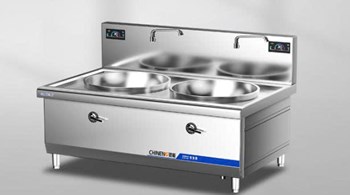 Bếp điện từ chảo wok đôi CHINENG CN-RC-D1002
