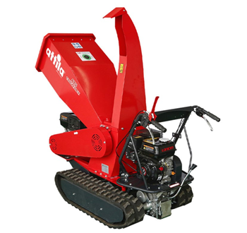 Máy băm gỗ bánh xích chạy xăng Attila ATS 1300 L