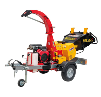 Máy nghiền rác có bánh xe chạy xăng Zanon BIO 130-C