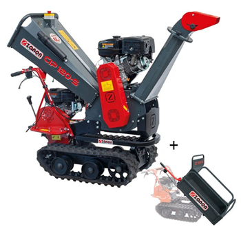 Máy băm gỗ chạy xăng Zanon CIP 120-S Cingo
