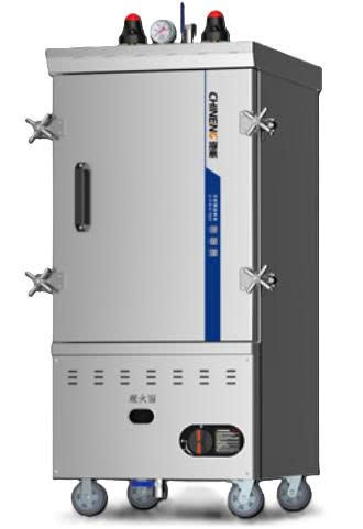 Tủ hấp cơm dùng gas 6 khay CHINENG CN-8128-RGY6-05