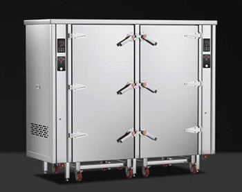 Tủ hấp xe đẩy gas CHINENG CN-8002-TCG-24R