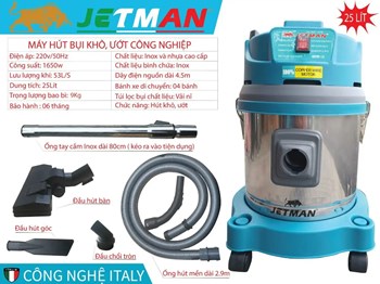Máy hút bụi 25L Jetman HB-25