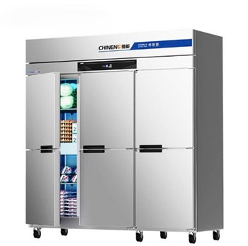 Tủ mát 6 cánh CHINENG CN-8124-FLLC-6M (quạt gió)