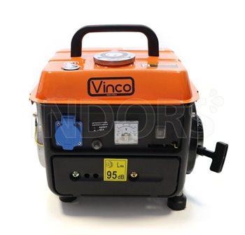Máy phát điện di động một pha VINCO 60104 LT950DC 1 kW