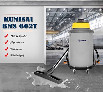 Máy hút bụi ướt công nghiệp Kumisai KMS 602T 200L