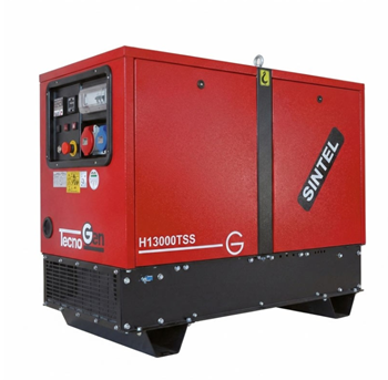 Máy phát điện ba pha giảm tiếng ồn Tecnogen H8000TSS H15000TSS