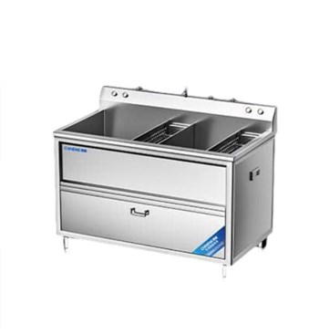 Máy rửa rau củ khử khuẩn 2 bồn 1.5m CHINENG CN-YSJK-QXS1500