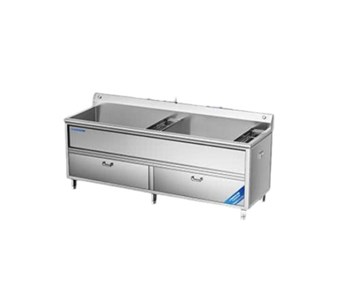Máy rửa rau củ khử khuẩn 2 bồn 2m CHINENG CN-YSJK-QXS2020