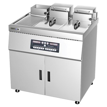 Bếp chiên xiên que 2 ngăn CHINENG CN-YDE-IDZL-7-2C-KF