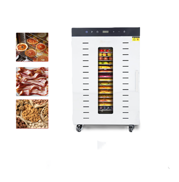 Máy sấy hoa quả 2 lớp 16 khay SS-16H (bảng điện tử) 