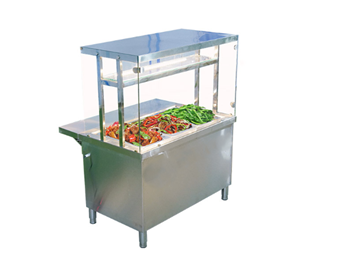 Tủ hâm nóng thức ăn kính vuông KV-1800  