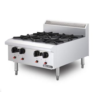 Bếp Âu 4 họng dùng gas Berjaya OB4 