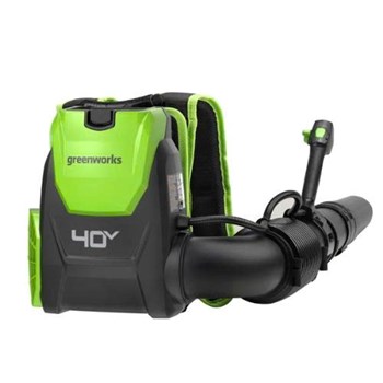 Máy thổi lá đeo lưng dùng pin Greenworks BLF446