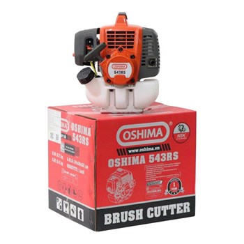 Máy Cắt Cỏ 1.65KW Cam Xám 2 Thì OSHIMA 543RS 