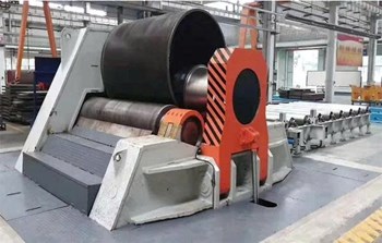 Máy uốn tấm bốn con lăn dòng W12