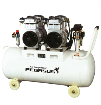 Máy nén khí giảm âm Pegasus TM-OF750x2-70L