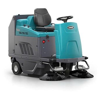 Xe quét rác ngồi lái chạy pin Tennant S880