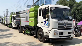 Xe quét hút bụi đường đa năng Dongfeng 13 khối TV-0416