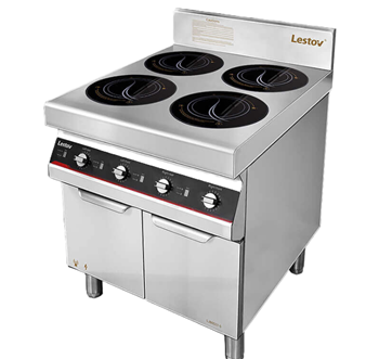 Bếp từ nhà hàng 4 đầu đốt Lestov LT-B300IV-B135