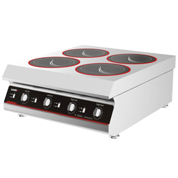 Bếp từ thương mại để bàn 4 bếp Lestov LT-TBZ300IV-B135