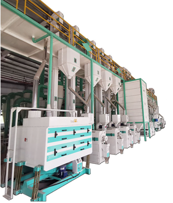 Dây chuyền xay xát gạo Pinyang công suất 120–150 tấn/ngày