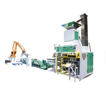 Dây chuyền đóng gói tự động bằng robot PinYang QDB-600-FM25 