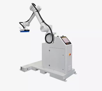 Hệ thống trạm làm việc xếp pallet tự động sử dụng Robot Hualian HPR-40-6 (dành cho thùng carton)