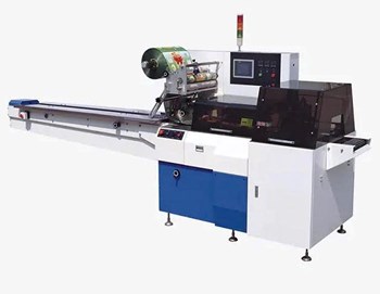 Máy đóng gói ngang tự động kiểu gối chuyển động tịnh tiến DXDZ-630W